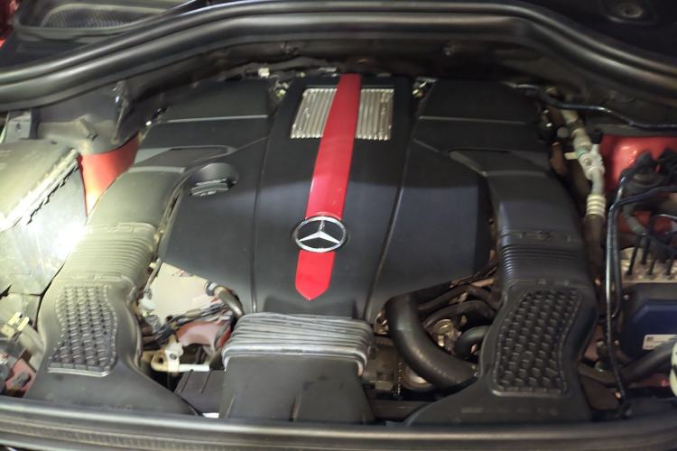 Used Mercedes-Benz GLE Coupe 2017 GLE 450 AMG 4MATIC Coupe SUV Engine Bay