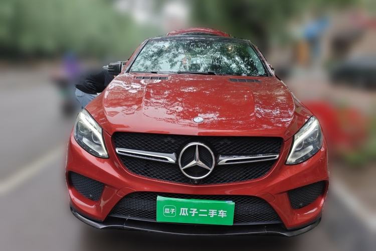Used Mercedes-Benz GLE Coupe 2017 GLE 400 4MATIC Coupe SUV Front