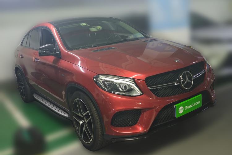 Used Mercedes-Benz GLE Coupe 2017 GLE 450 AMG 4MATIC Coupe SUV Front Right 45 Deg