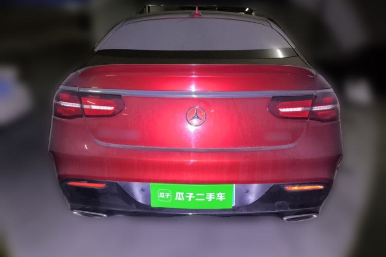 Used Mercedes-Benz GLE Coupe 2017 GLE 400 4MATIC Coupe SUV Rear