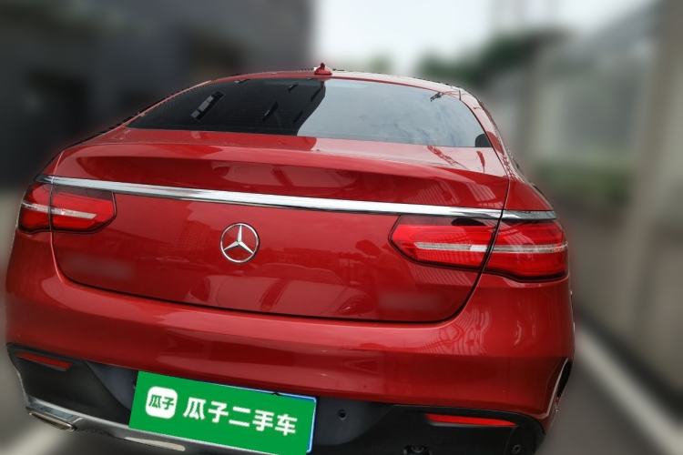 Used Mercedes-Benz GLE Coupe 2017 GLE 320 4MATIC Coupe SUV Rear