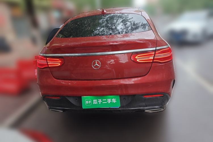 Used Mercedes-Benz GLE Coupe 2017 GLE 400 4MATIC Coupe SUV Rear