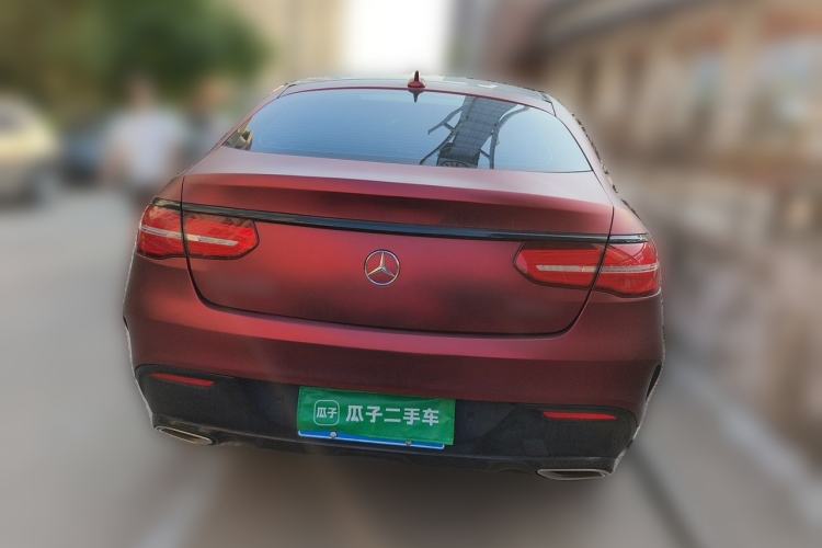 Used Mercedes-Benz GLE Coupe 2017 GLE 320 4MATIC Coupe SUV Rear