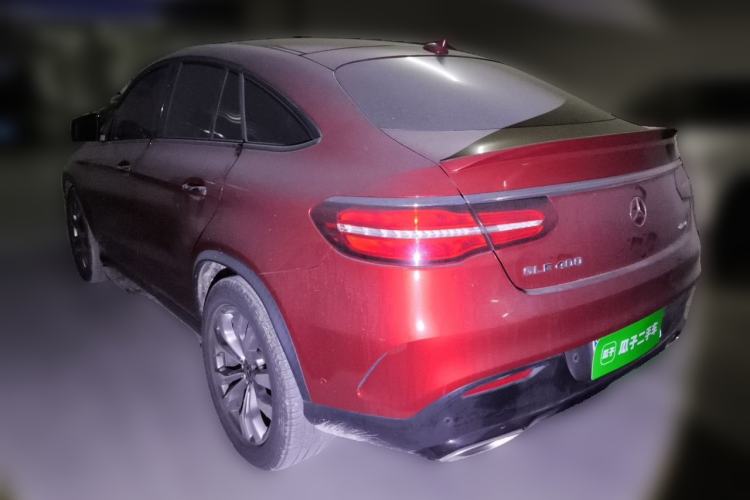 Used Mercedes-Benz GLE Coupe 2017 GLE 400 4MATIC Coupe SUV Rear Left 45 Deg