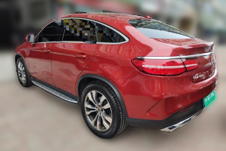 Used Mercedes-Benz GLE Coupe 2017 GLE 400 4MATIC Coupe SUV Rear Left 45 Deg