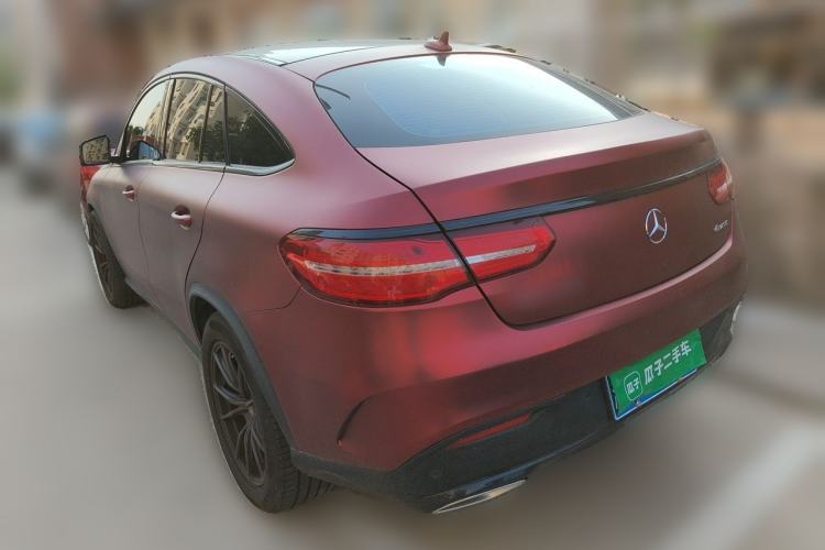 Used Mercedes-Benz GLE Coupe 2017 GLE 320 4MATIC Coupe SUV Rear Left 45 Deg