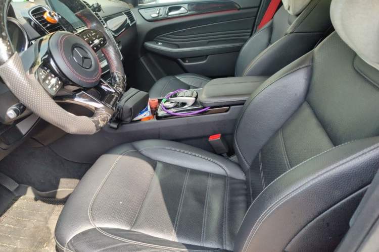 Used Mercedes-Benz GLE Coupe 2017 GLE 400 4MATIC Coupe SUV Left Front Seat
