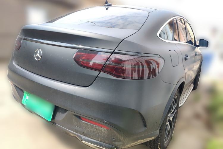 Used Mercedes-Benz GLE Coupe 2017 GLE 400 4MATIC Coupe SUV Rear Right 45 Deg