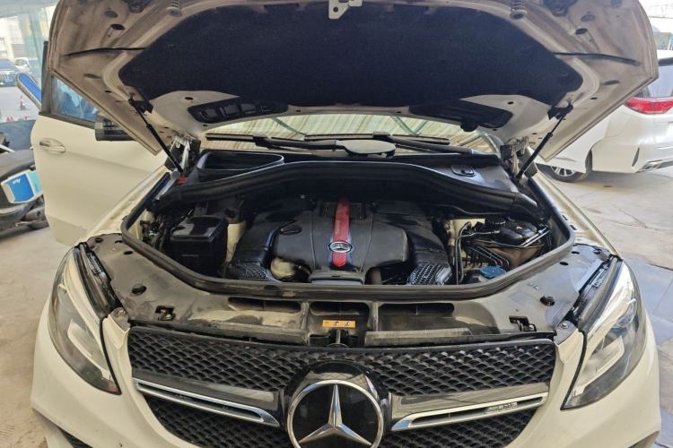 Used Mercedes-Benz GLE Coupe 2017 GLE 450 AMG 4MATIC Coupe SUV Engine Bay