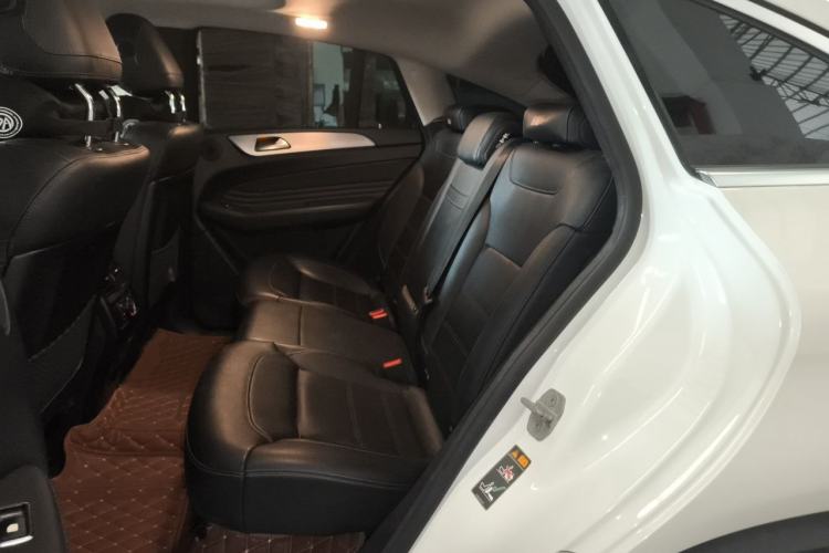 Used Mercedes-Benz GLE Coupe 2017 GLE 400 4MATIC Coupe SUV Left Rear Seat