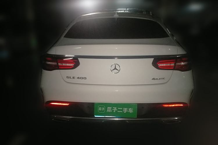 Used Mercedes-Benz GLE Coupe 2017 GLE 400 4MATIC Coupe SUV Rear