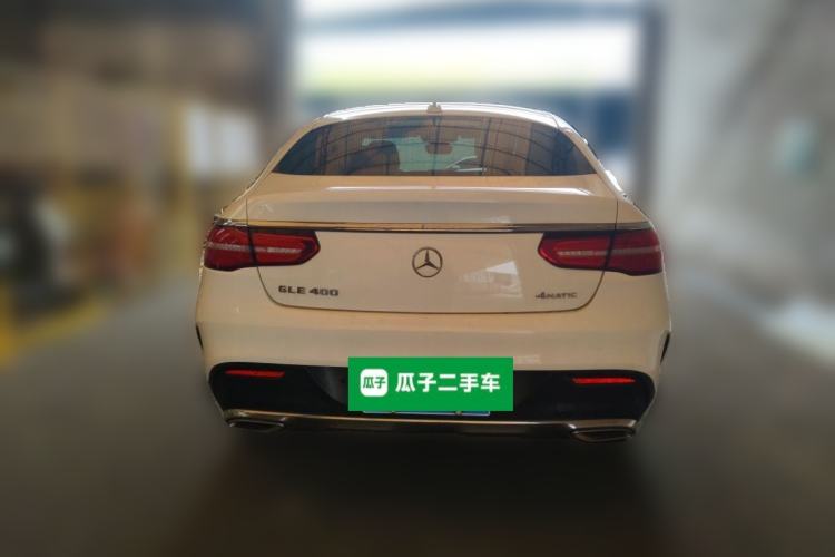 Used Mercedes-Benz GLE Coupe 2017 GLE 400 4MATIC Coupe SUV Rear