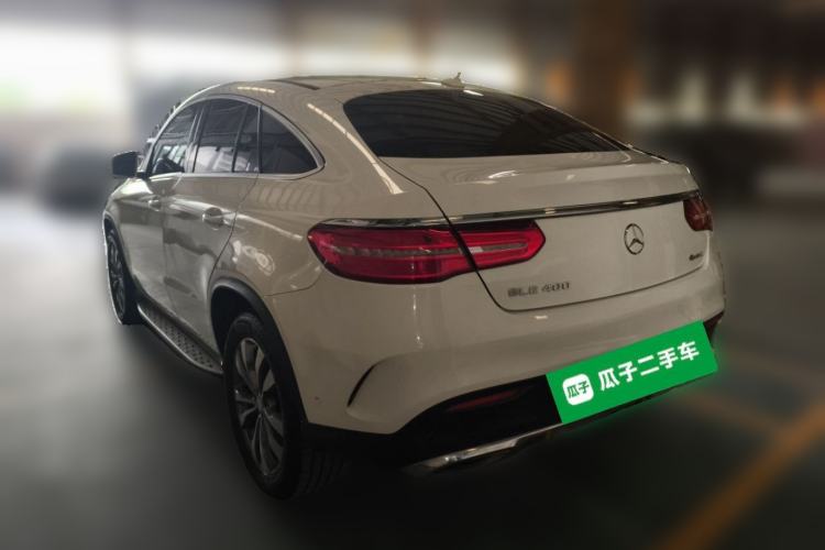Used Mercedes-Benz GLE Coupe 2017 GLE 400 4MATIC Coupe SUV Rear Left 45 Deg