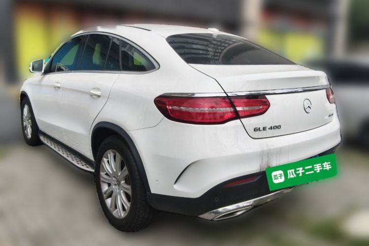 Used Mercedes-Benz GLE Coupe 2017 GLE 320 4MATIC Coupe SUV Rear Left 45 Deg