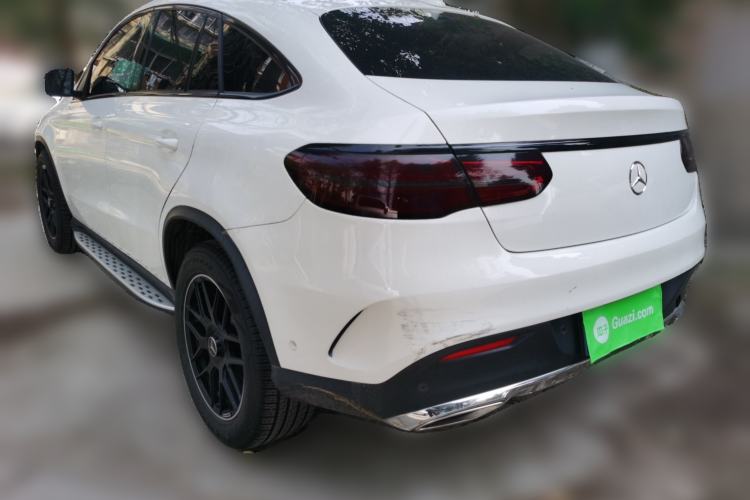 Used Mercedes-Benz GLE Coupe 2017 GLE 400 4MATIC Coupe SUV Rear Left 45 Deg