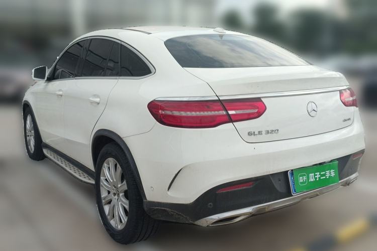 Used Mercedes-Benz GLE Coupe 2017 GLE 320 4MATIC Coupe SUV Rear Left 45 Deg