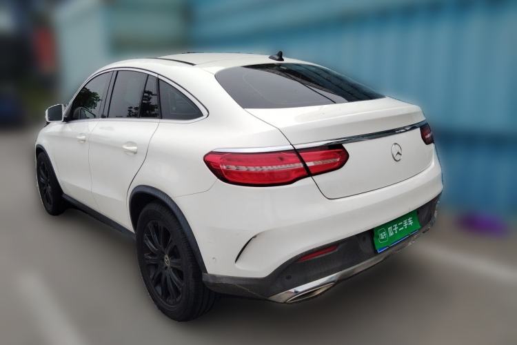 Used Mercedes-Benz GLE Coupe 2017 GLE 320 4MATIC Coupe SUV Rear Left 45 Deg