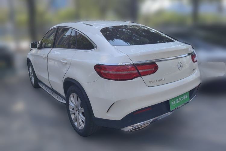 Used Mercedes-Benz GLE Coupe 2017 GLE 320 4MATIC Coupe SUV Rear Left 45 Deg