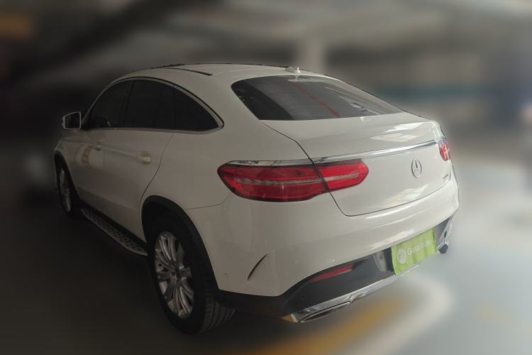 Used Mercedes-Benz GLE Coupe 2017 GLE 320 4MATIC Coupe SUV Rear Left 45 Deg