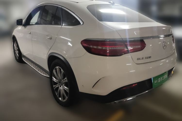 Used Mercedes-Benz GLE Coupe 2017 GLE 320 4MATIC Coupe SUV Rear Left 45 Deg