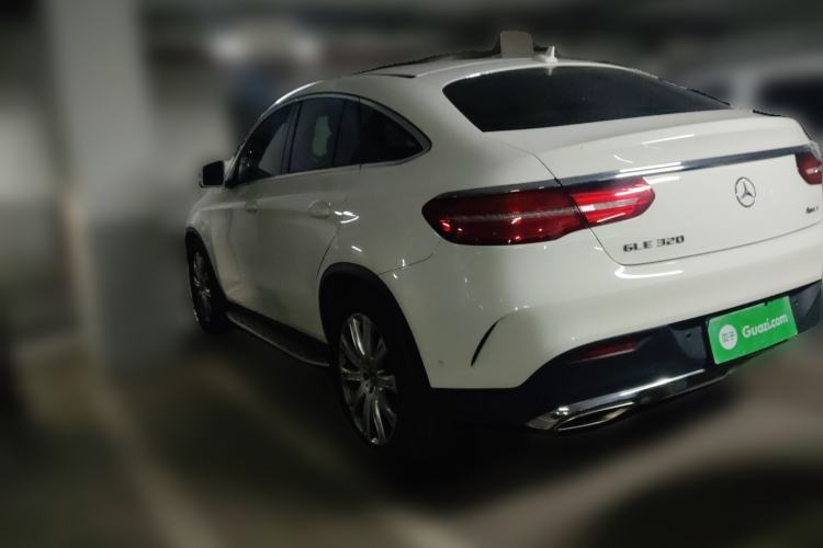 Used Mercedes-Benz GLE Coupe 2017 GLE 320 4MATIC Coupe SUV Rear Left 45 Deg