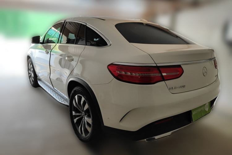 Used Mercedes-Benz GLE Coupe 2017 GLE 400 4MATIC Coupe SUV Rear Left 45 Deg