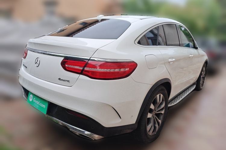 Used Mercedes-Benz GLE Coupe 2017 GLE 400 4MATIC Coupe SUV Rear Right 45 Deg