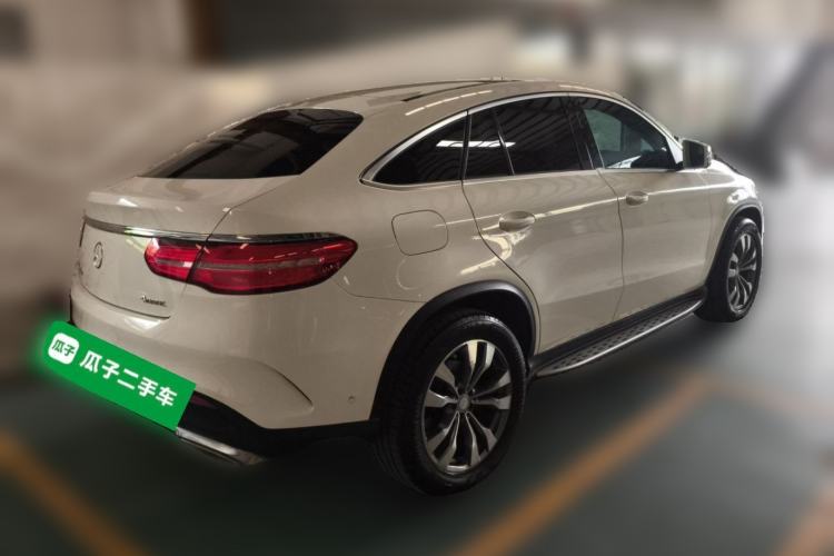 Used Mercedes-Benz GLE Coupe 2017 GLE 400 4MATIC Coupe SUV Rear Right 45 Deg