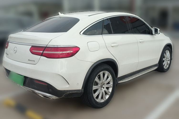Used Mercedes-Benz GLE Coupe 2017 GLE 320 4MATIC Coupe SUV Rear Right 45 Deg