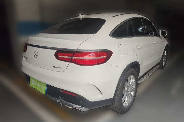 Used Mercedes-Benz GLE Coupe 2017 GLE 320 4MATIC Coupe SUV Rear Right 45 Deg