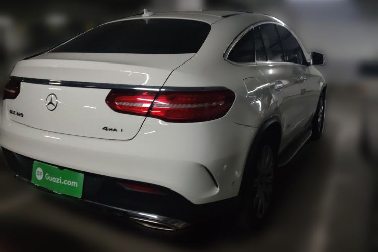 Used Mercedes-Benz GLE Coupe 2017 GLE 320 4MATIC Coupe SUV Rear Right 45 Deg