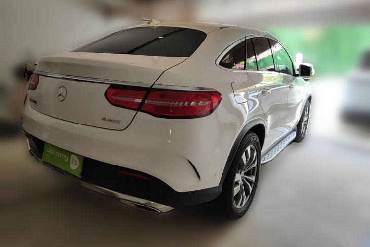 Used Mercedes-Benz GLE Coupe 2017 GLE 400 4MATIC Coupe SUV Rear Right 45 Deg