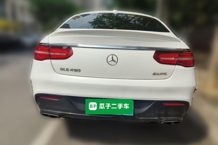 Used Mercedes-Benz GLE Coupe 2017 GLE 450 AMG 4MATIC Coupe SUV Rear
