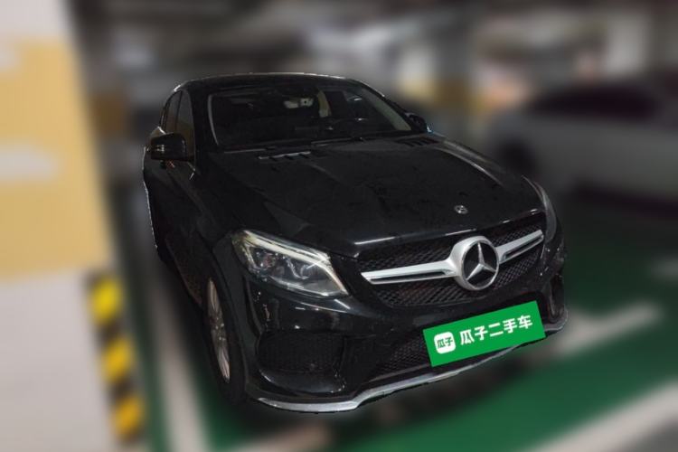 Used Mercedes-Benz GLE Coupe 2018 GLE 320 4MATIC Coupe SUV Exterior 2