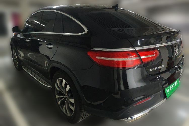 Used Mercedes-Benz GLE Coupe 2018 GLE 400 4MATIC Coupe SUV Rear Left 45 Deg