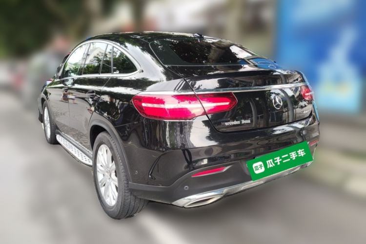 Used Mercedes-Benz GLE Coupe 2018 GLE 320 4MATIC Coupe SUV Rear Left 45 Deg