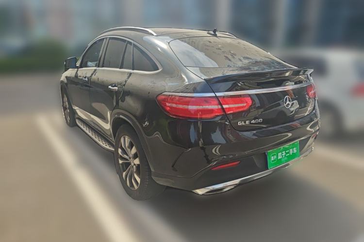 Used Mercedes-Benz GLE Coupe 2018 GLE 400 4MATIC Coupe SUV Rear Left 45 Deg