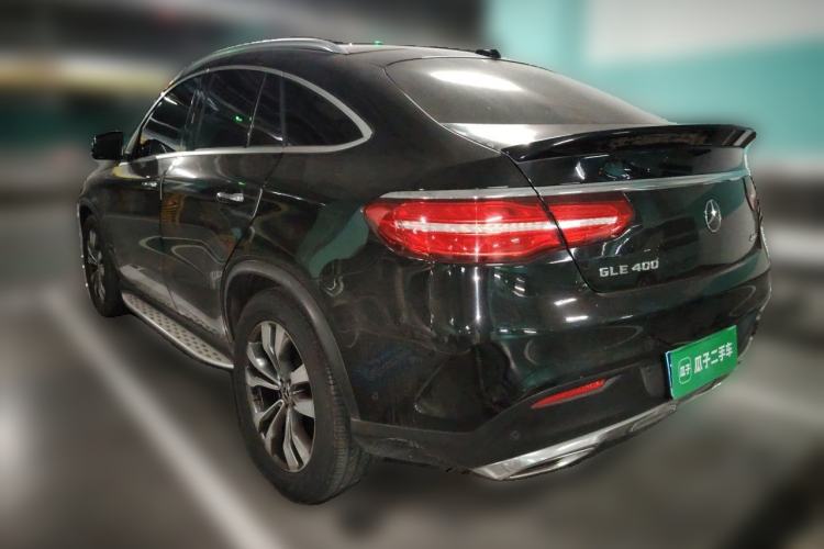 Used Mercedes-Benz GLE Coupe 2018 GLE 400 4MATIC Coupe SUV Rear Left 45 Deg