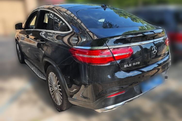Used Mercedes-Benz GLE Coupe 2018 GLE 320 4MATIC Coupe SUV Rear Left 45 Deg