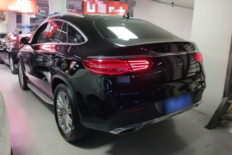 Used Mercedes-Benz GLE Coupe 2018 GLE 320 4MATIC Coupe SUV Rear Left 45 Deg