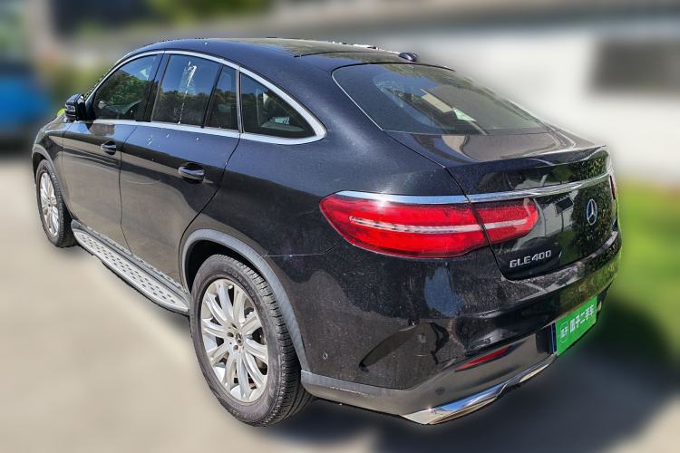 Used Mercedes-Benz GLE Coupe 2018 GLE 320 4MATIC Coupe SUV Rear Left 45 Deg