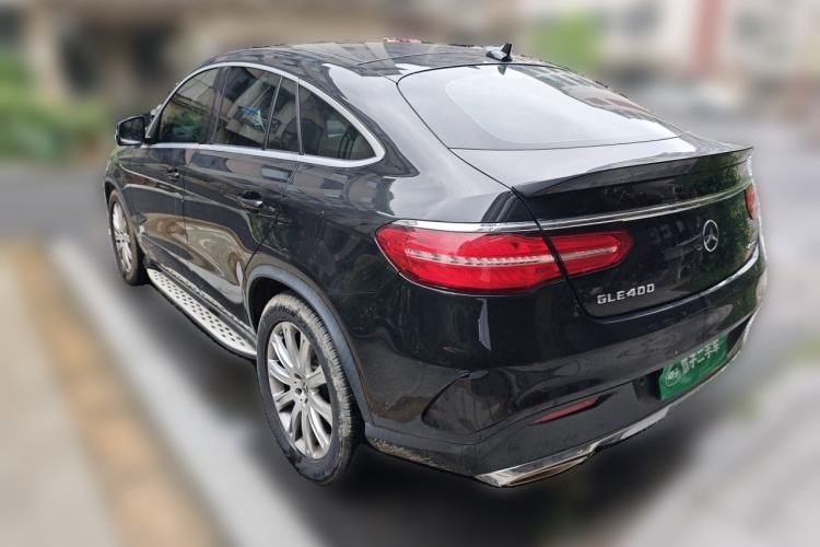 Used Mercedes-Benz GLE Coupe 2018 GLE 320 4MATIC Coupe SUV Rear Left 45 Deg