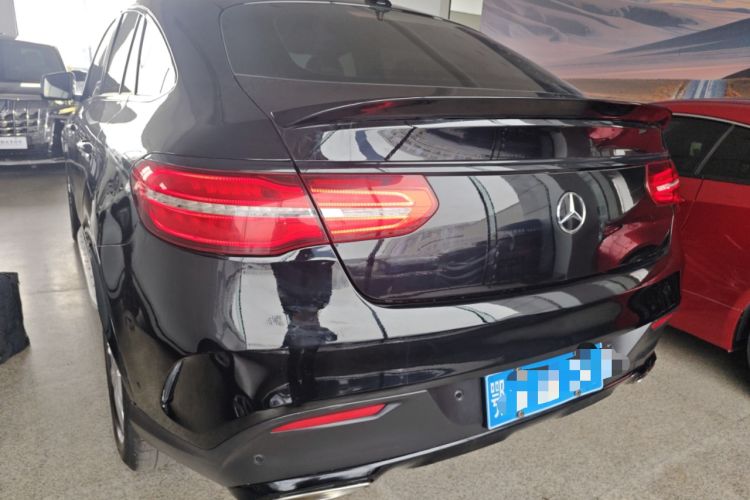 Used Mercedes-Benz GLE Coupe 2018 GLE 320 4MATIC Coupe SUV Rear Left 45 Deg