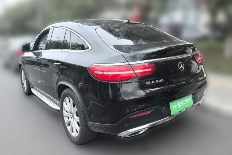 Used Mercedes-Benz GLE Coupe 2018 GLE 320 4MATIC Coupe SUV Rear Left 45 Deg