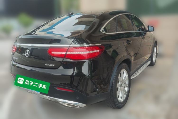 Used Mercedes-Benz GLE Coupe 2018 GLE 320 4MATIC Coupe SUV Rear Right 45 Deg