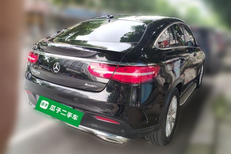 Used Mercedes-Benz GLE Coupe 2018 GLE 320 4MATIC Coupe SUV Rear Right 45 Deg