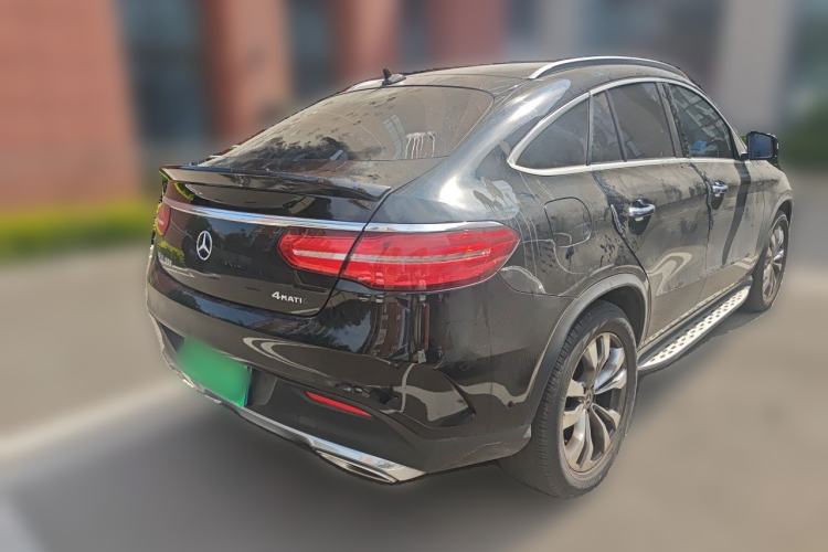 Used Mercedes-Benz GLE Coupe 2018 GLE 400 4MATIC Coupe SUV Rear Right 45 Deg