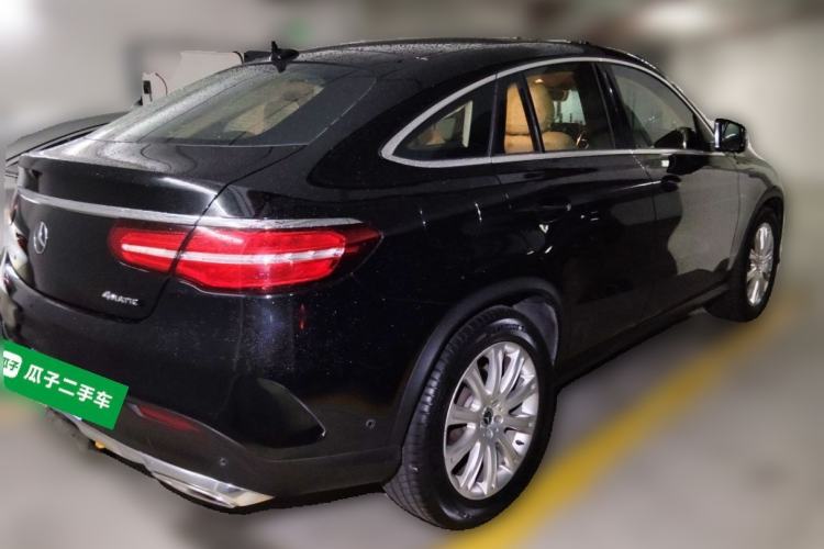 Used Mercedes-Benz GLE Coupe 2018 GLE 320 4MATIC Coupe SUV Rear Right 45 Deg