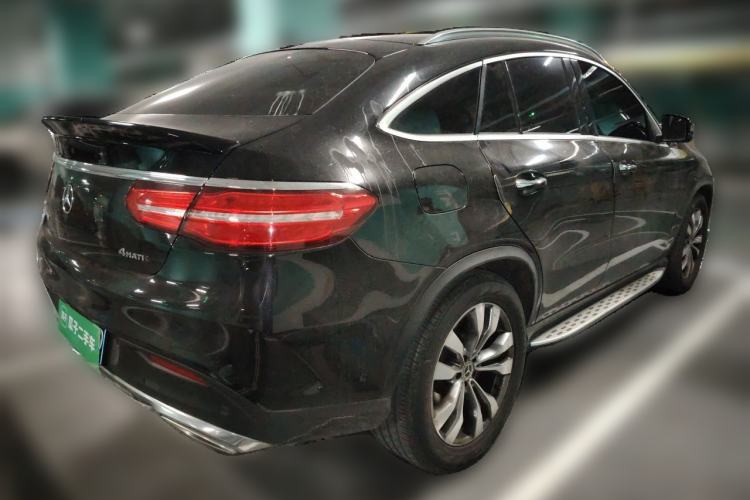 Used Mercedes-Benz GLE Coupe 2018 GLE 400 4MATIC Coupe SUV Rear Right 45 Deg