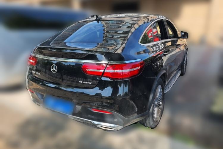 Used Mercedes-Benz GLE Coupe 2018 GLE 320 4MATIC Coupe SUV Rear Right 45 Deg